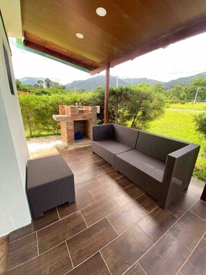 Terrace/patio - Villa Baiguate # 2 (Jarabacoa)