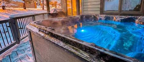 Baignoire à remous extérieure