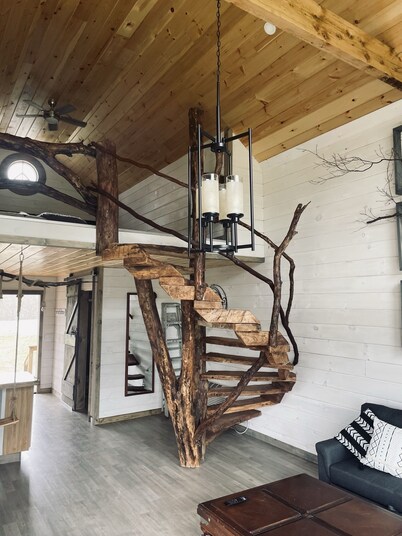 The "Hang-over"  Winery Treehouse