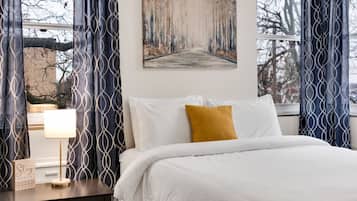 1 chambre, fer et planche Ă  repasser, Wi-Fi, draps fournis