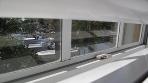 A view from a window with a view of a marina and boats. - Oceanside Key Largo Beauty w/Dock for 40' Boat (Key Largo)