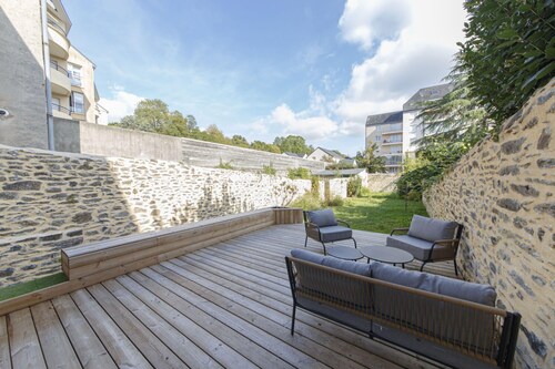 Le Garden - Wifi - Jardin - Gare