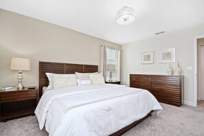 5 bedrooms, iron/ironing board, travel crib, WiFi