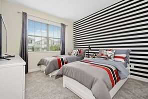 Iron/ironing board, travel crib, WiFi, bed sheets