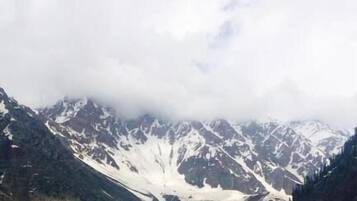 Uitzicht vanuit accommodatie