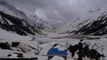 Uitzicht vanuit accommodatie