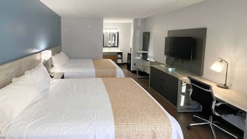 Habitación, 2 camas de matrimonio, no fumadores | Wifi gratis y ropa de cama