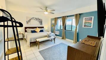 2 bedrooms, iron/ironing board, travel crib, free WiFi