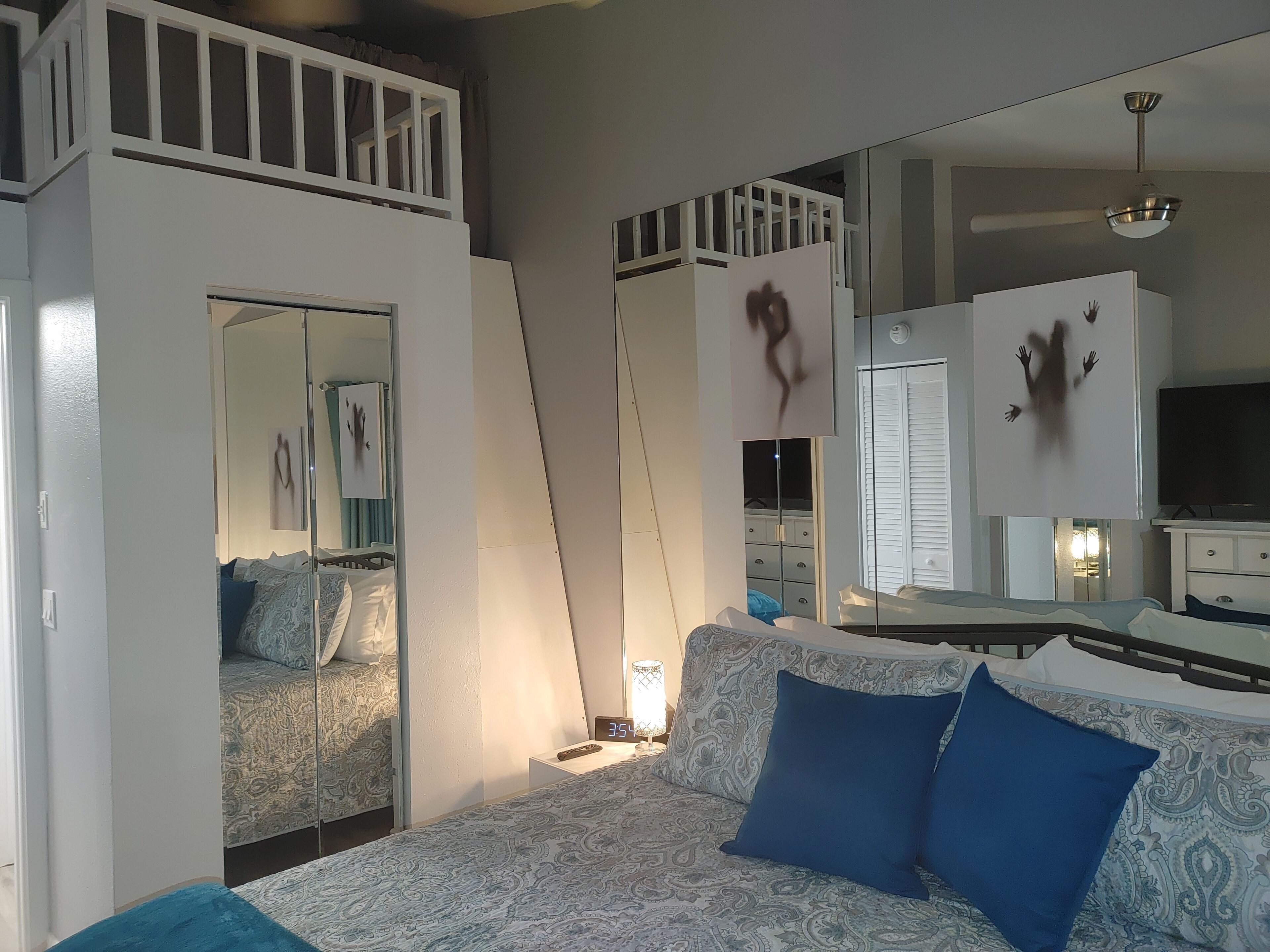 1 chambre, fer et planche à repasser, Wi-Fi, draps fournis