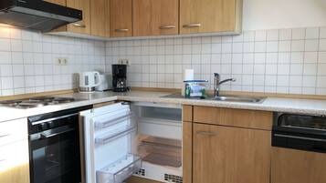 Kühlschrank, Ofen, Herdplatte, Geschirrspüler