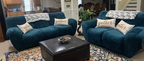 TV connectée, cheminée