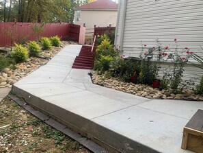 Enceinte de l’hébergement