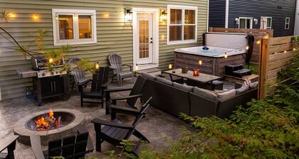 Winter specials! Bench bike-hot tub-3 blks beach-2 blks playground-firepit-games