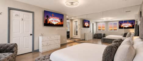 4 chambres, bureau, fer et planche Ă repasser, Wi-Fi gratuit