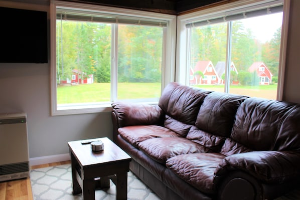 TV connectée, cheminée