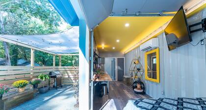 Luxury Shipping Container that is Dog Friendly.
