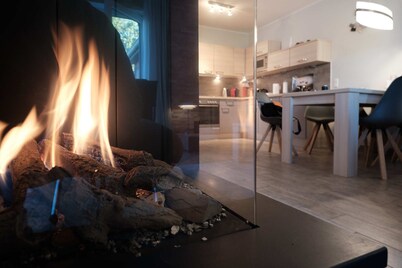 5★ Luxury at Fleesensee: 퓥퓲퓵퓵퓪 퓢퓲퓵퓫퓮퓻퓶ö픀퓮 whirlpool/sauna/fireplace