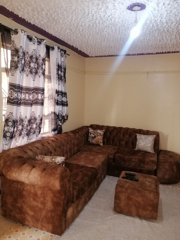 Living area - smiles home (Thika)