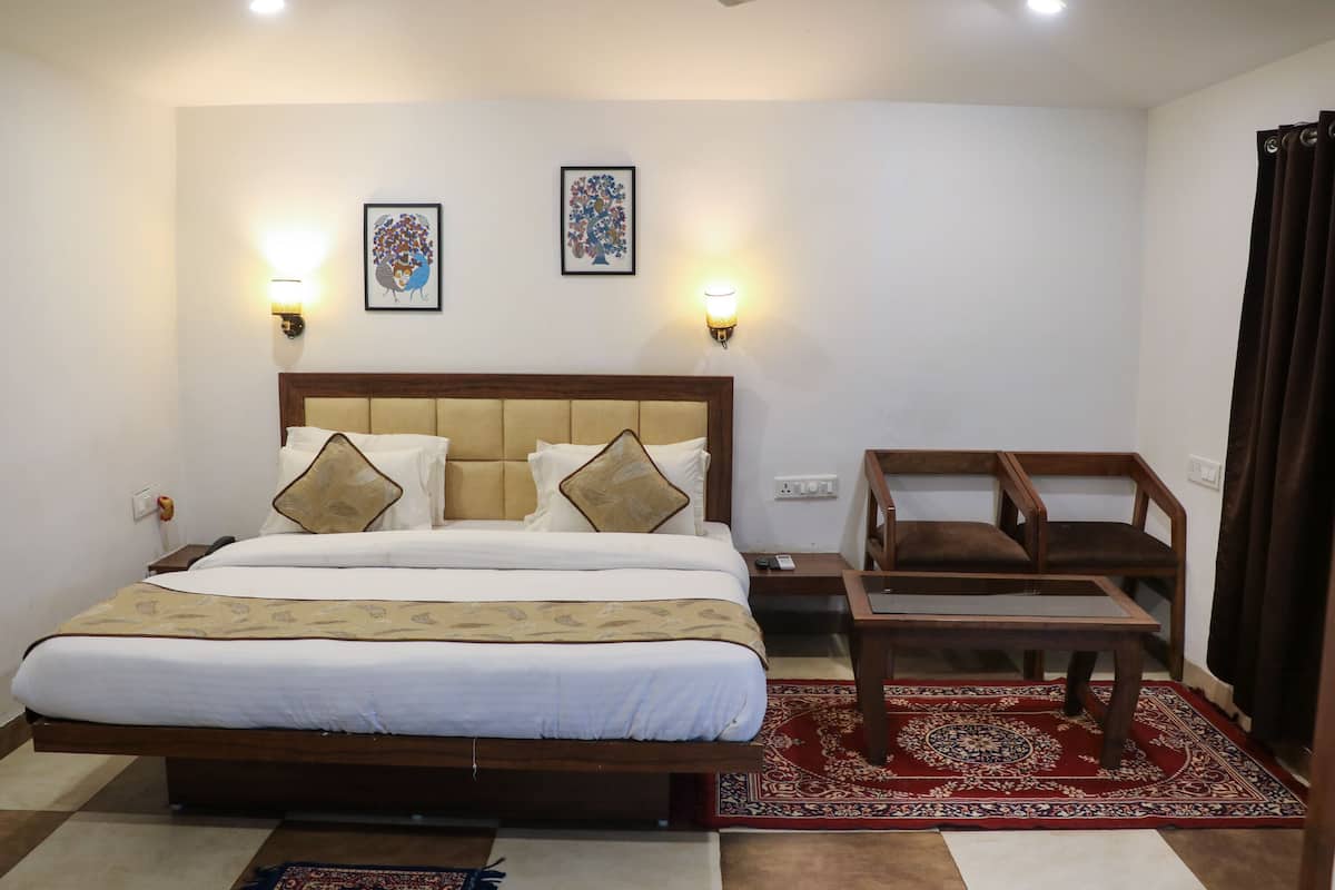 Deluxe Jungle Cottage | Escritorio, espacio para trabajar con laptop y wifi gratis