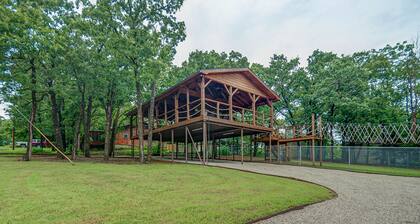 4Bdrm Cabin Firepit Walk to Beach Pets Ok Texoma