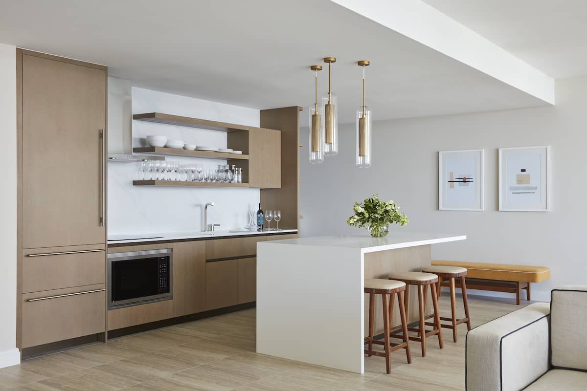 Grand Ocean View Two Bedroom Residence | Eget kjøkken | Espressomaskin, kaffetrakter/tekoker og vannkoker