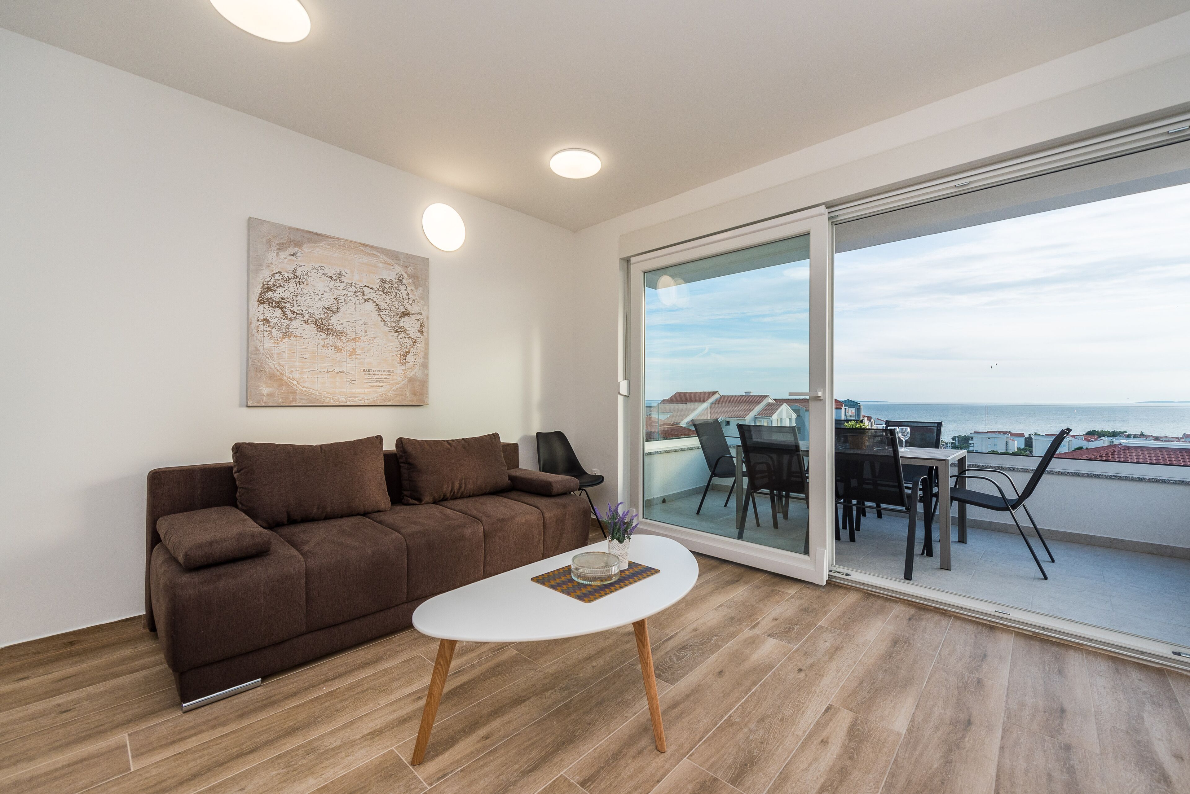 Deluxe Apartment, 2 Bedrooms, Balcony, Pool View | Terrace/patio