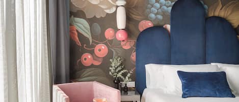 Minibar, in-room safe, desk, laptop workspace