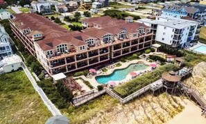 Exterior - Beachside Breeze - Pools, hot tub, & private beach access (Kill Devil Hills)
