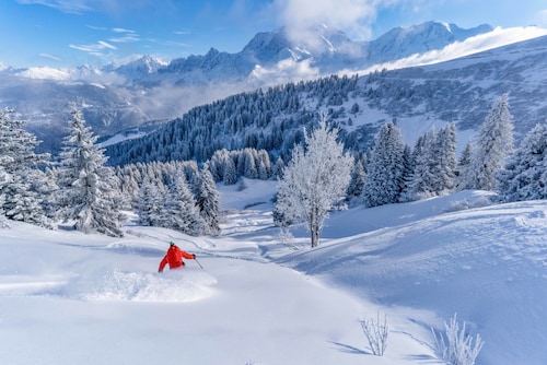Duplex - St Gervais - situated steps from the Bettex Gondola Station