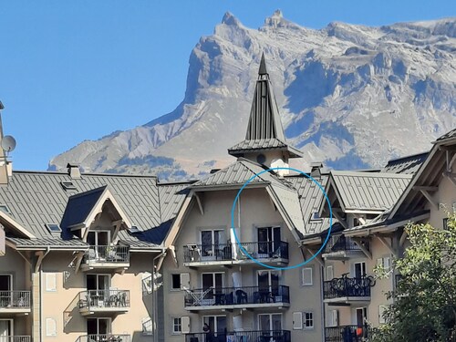 Duplex St Gervais au pied des télécabines du Bettex 3 chambres 8 personnes