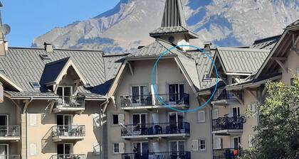 Duplex St Gervais au pied des télécabines du Bettex 3 chambres 8 personnes