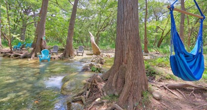 Creekside Cabins - The Texan | Studio Layout with Creek Access!