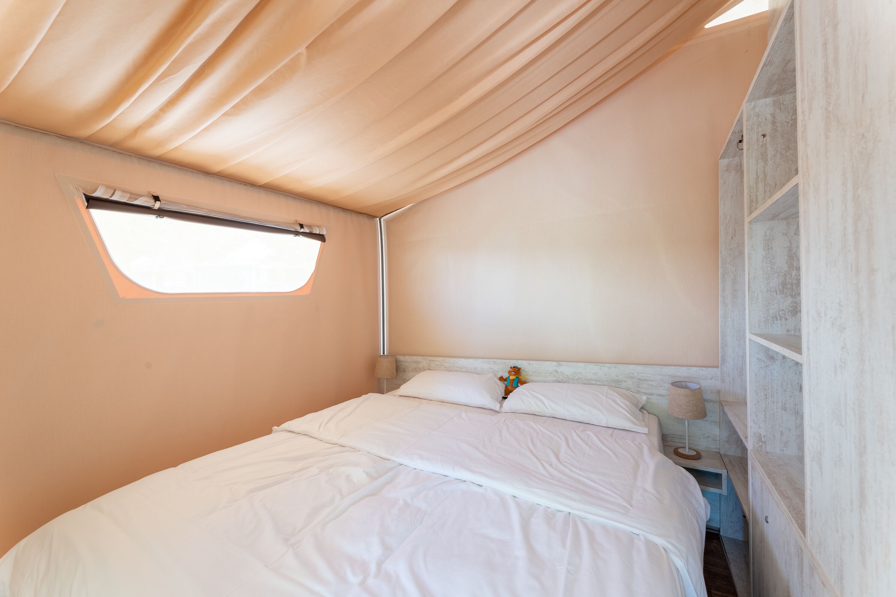 Lodge Maasaï 25m² | Luxe beddengoed