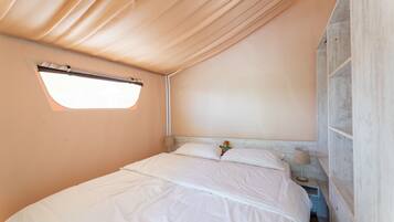 Lodge Maasaï 25m² | Luxe beddengoed