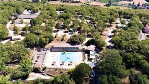 Aerial view - Camping les Reflets du Quercy (Crayssac)