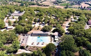 Aerial view - Camping les Reflets du Quercy (Crayssac)