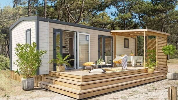 Loggia Premium 30m² Clim TV | Terrace/patio - Camping les Reflets du Quercy (Crayssac)