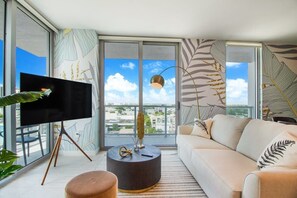Flat-screen TV, offices