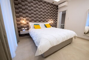 Apartamento, 1 habitación, balcón | Minibar, escritorio, sistema de insonorización y wifi gratis