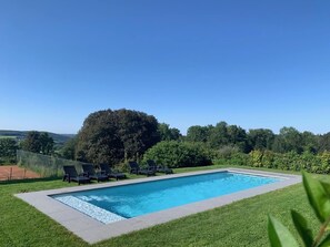 Pool - Vintage Castle in Theux with Private Pool (Theux)