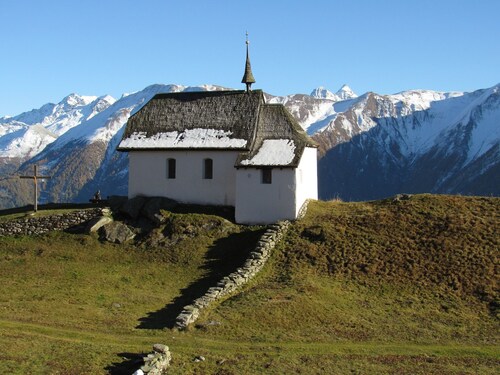 Wohnung in Fieschertal mit Alpenblick