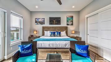 5 bedrooms, internet, bed sheets