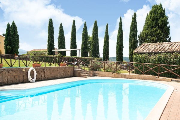 Schwimmbad des Ferienhauses
