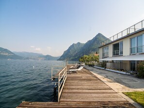 Terrace/patio - Lakefront Retreat with Garden (Marone)