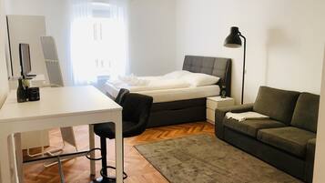 1 Schlafzimmer, kostenloses WLAN, Bettwäsche