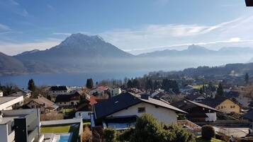 Blick von der Unterkunft