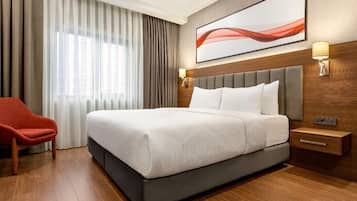 Biancheria da letto ipoallergenica, minibar, una cassaforte in camera