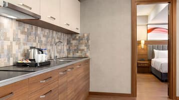 Ropa de cama hipoalergénica y minibar