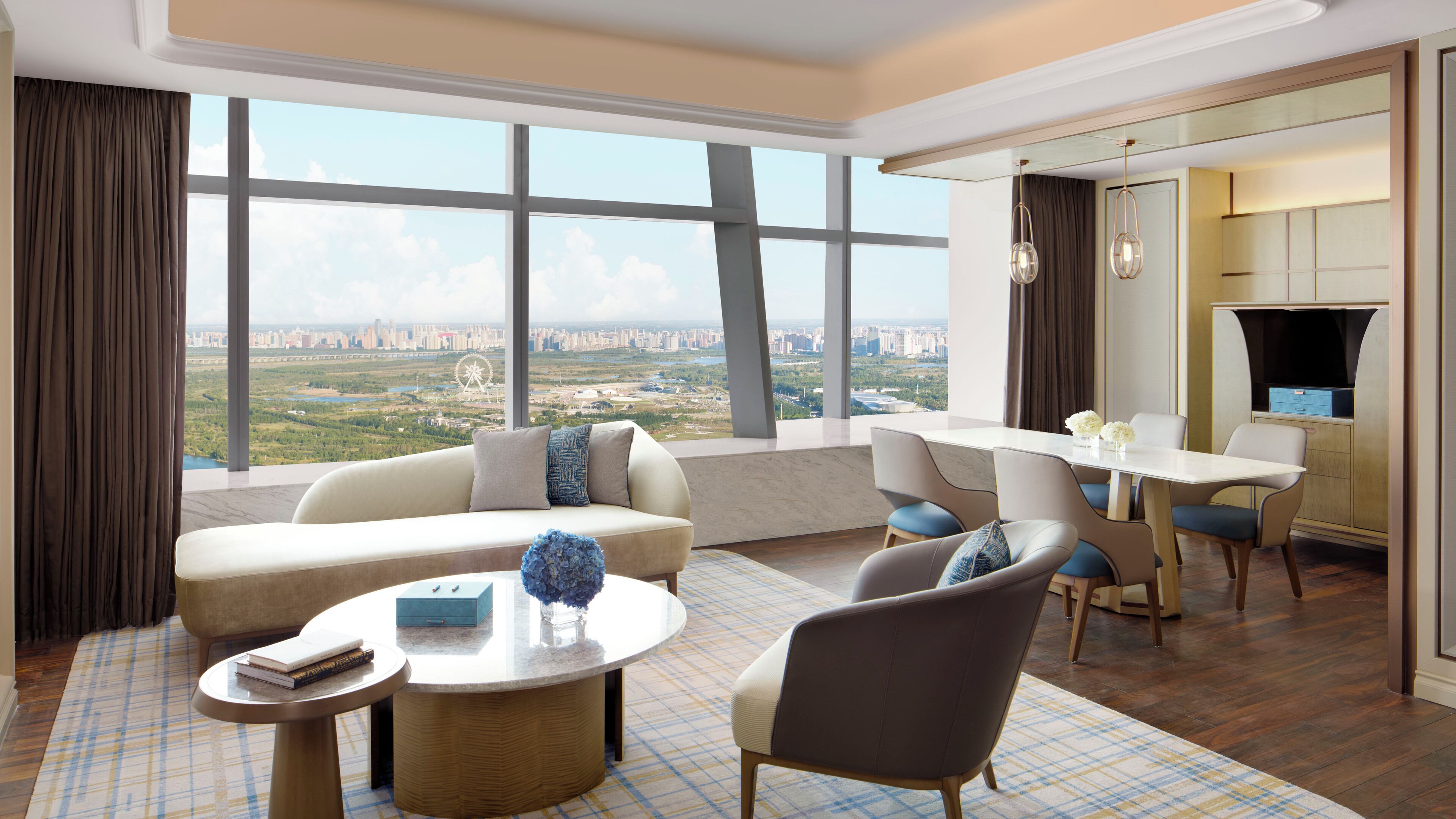 Suite Club, 1 habitación, vistas al río | Ropa de cama de alta calidad, caja fuerte, cortinas opacas