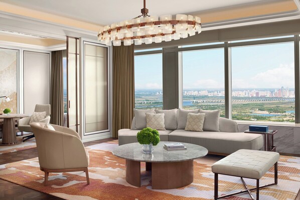 55-inch LCD TV with cable channels, TV